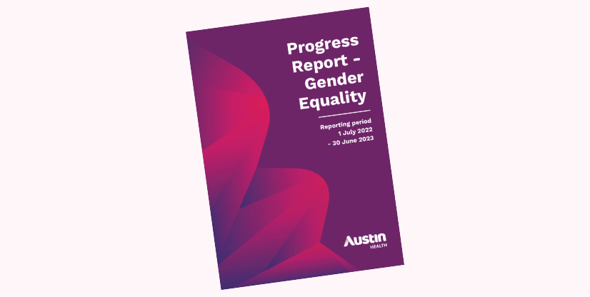 Cover of the 2024 Gender Equality Progress Report